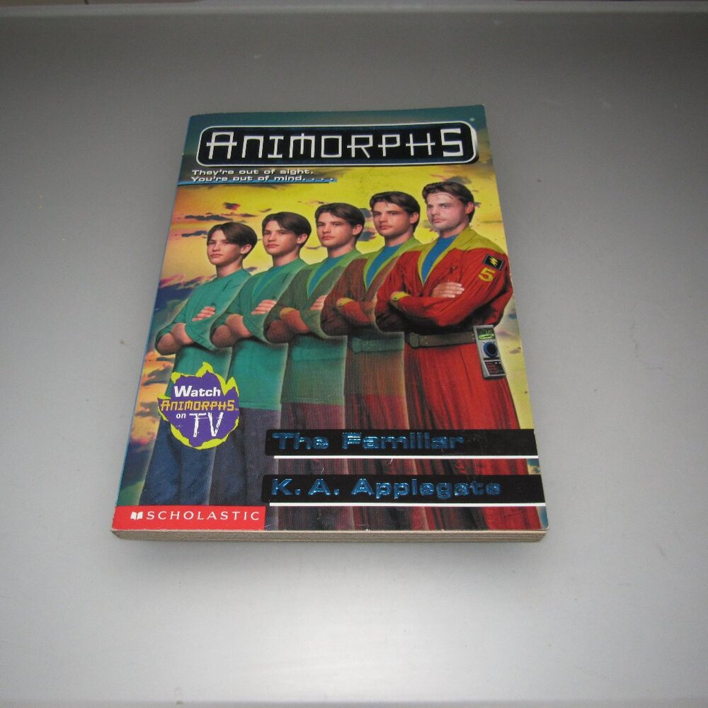 Animorphs #41 The Familiar by K.A. Applegate – Scholastic 2000 Vintage Paperback